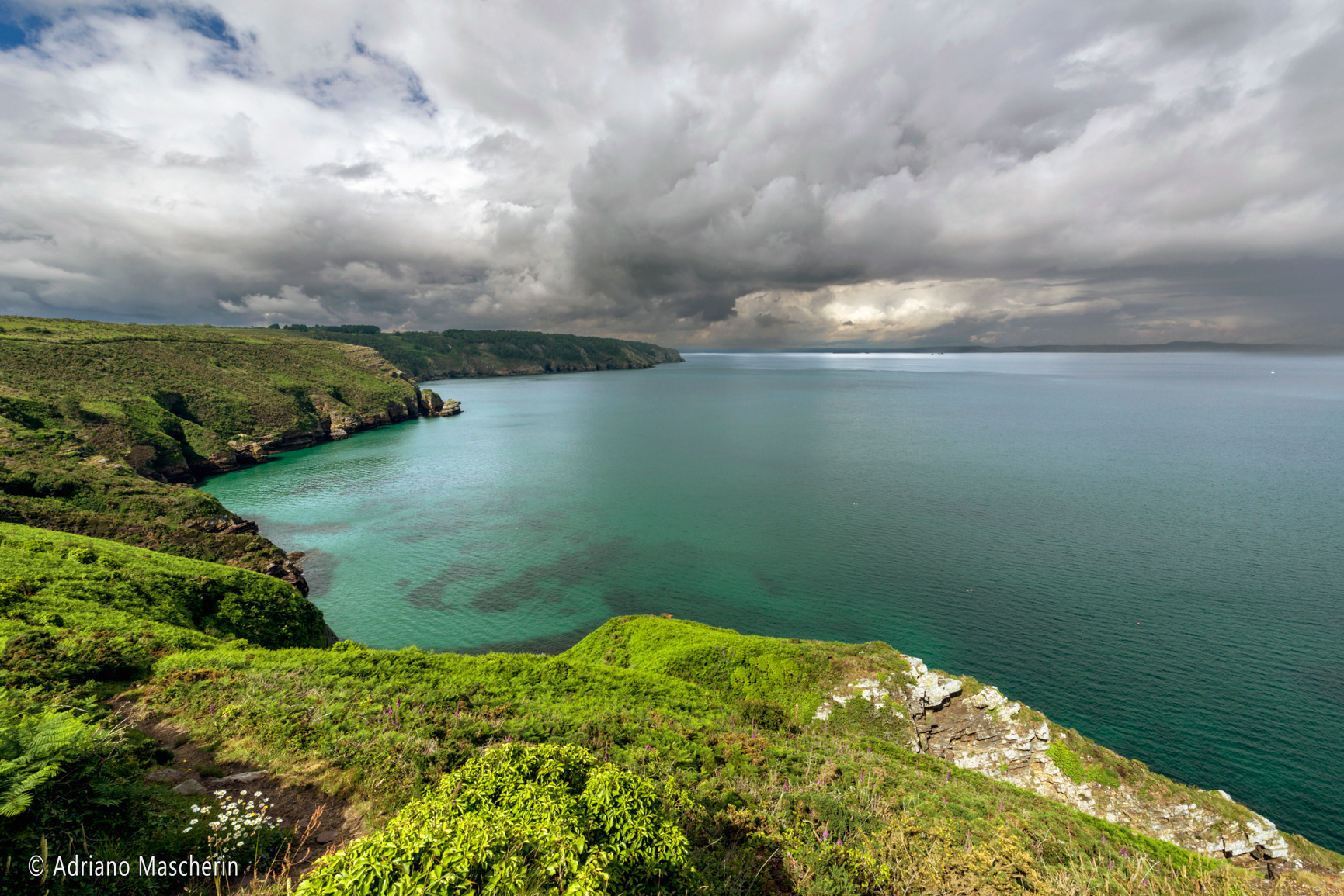 Crozon-Cap de la Chevre - Vista Baia Douarnenez