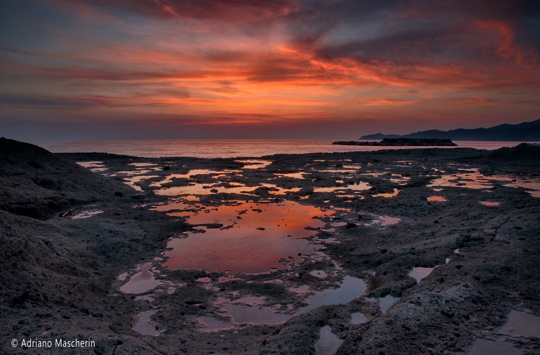 Bosa - Isola Rossa tramonto