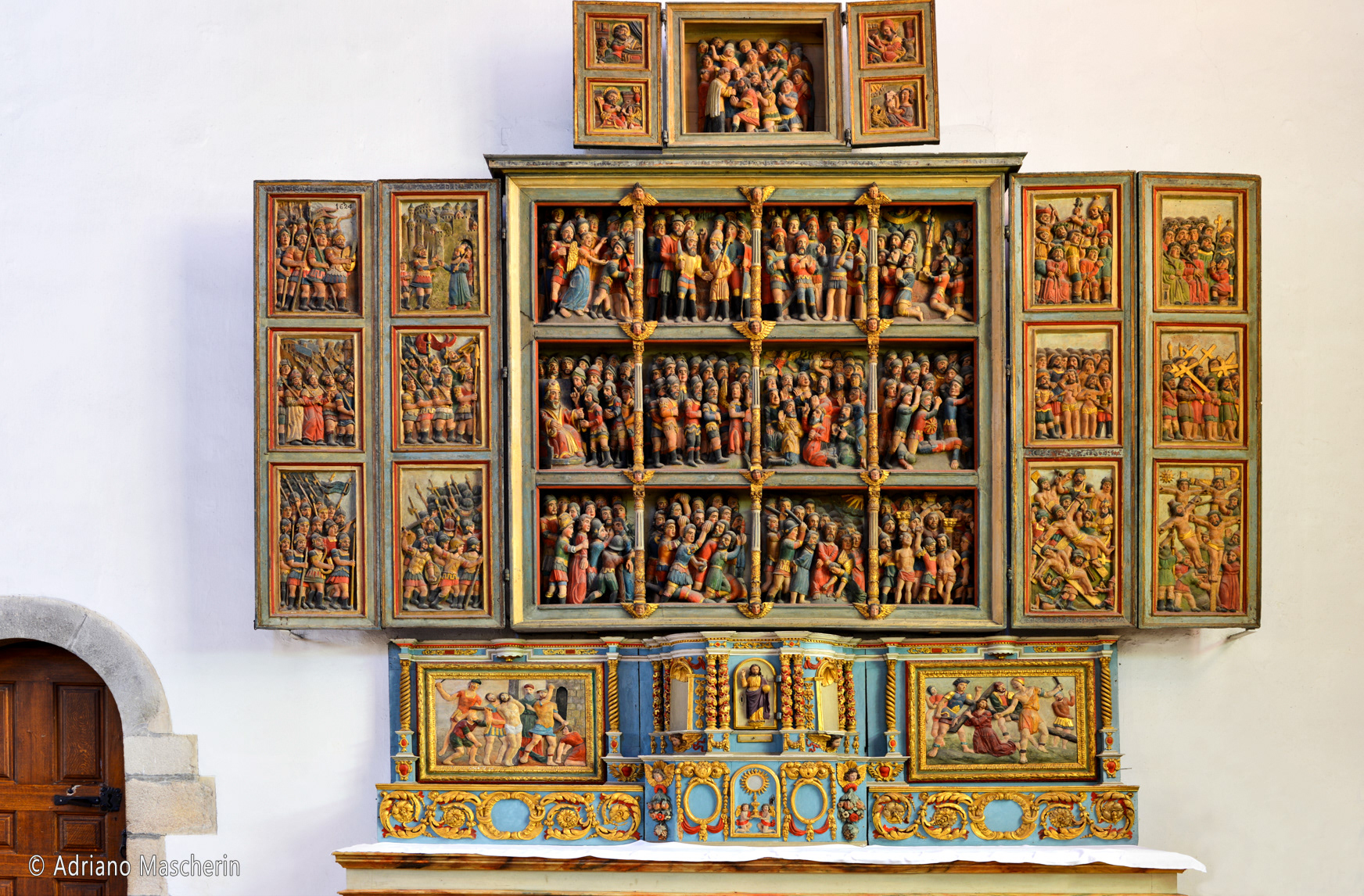 Crozon - Chiesa St. Pierre scultura 10000 martiri - St. Pierre church sculpture 10,000 martyrs