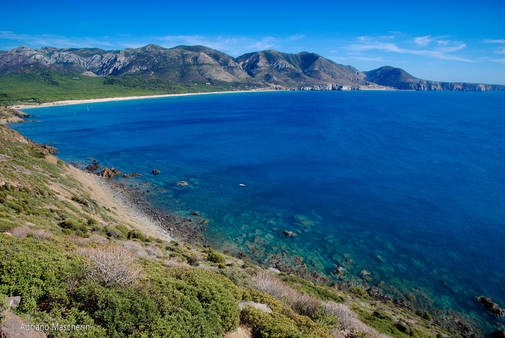 Buggerru - Spiaggia Portixeddu da Capo Pecora