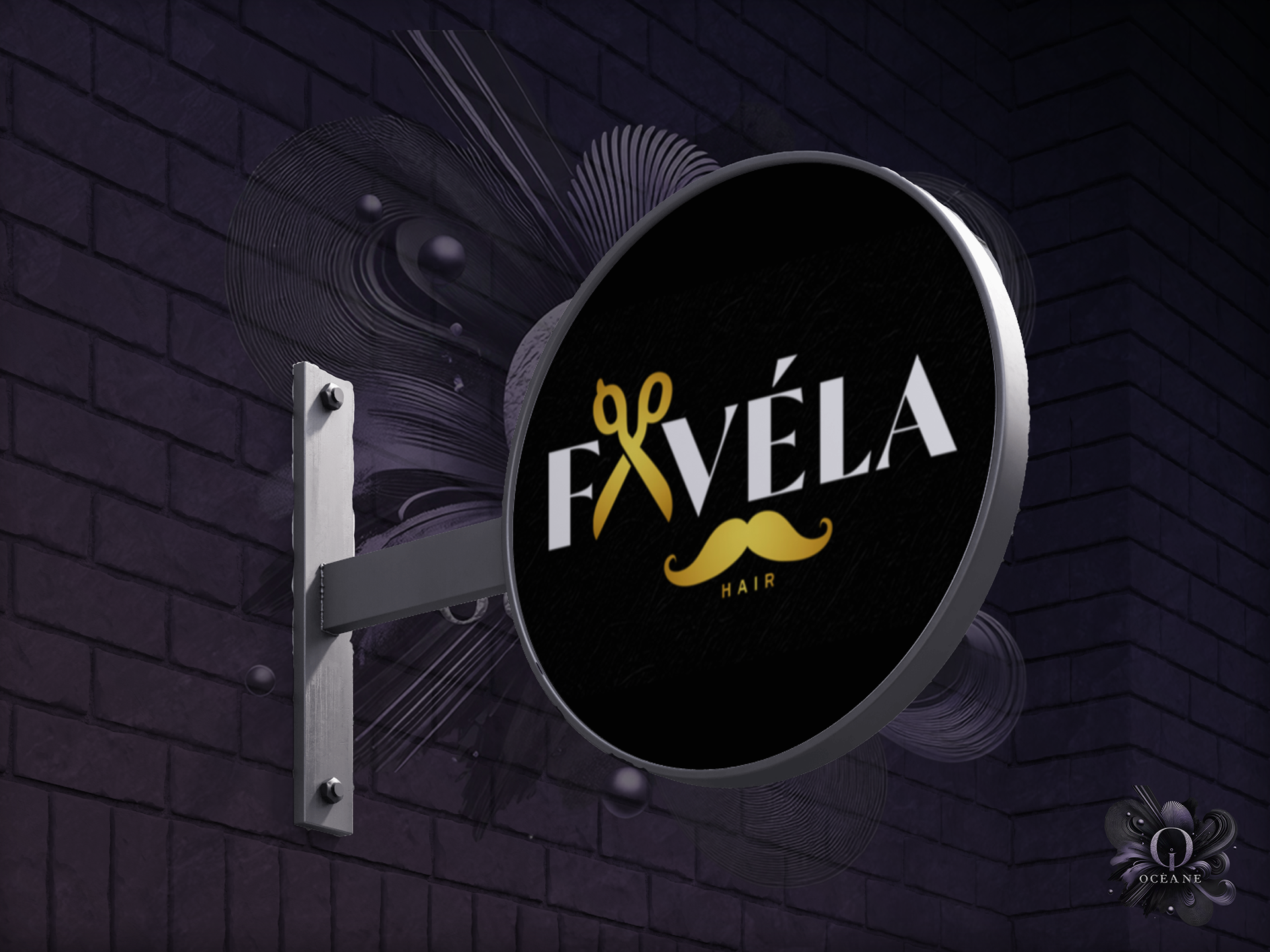 Logo Favéla Hair - Barber