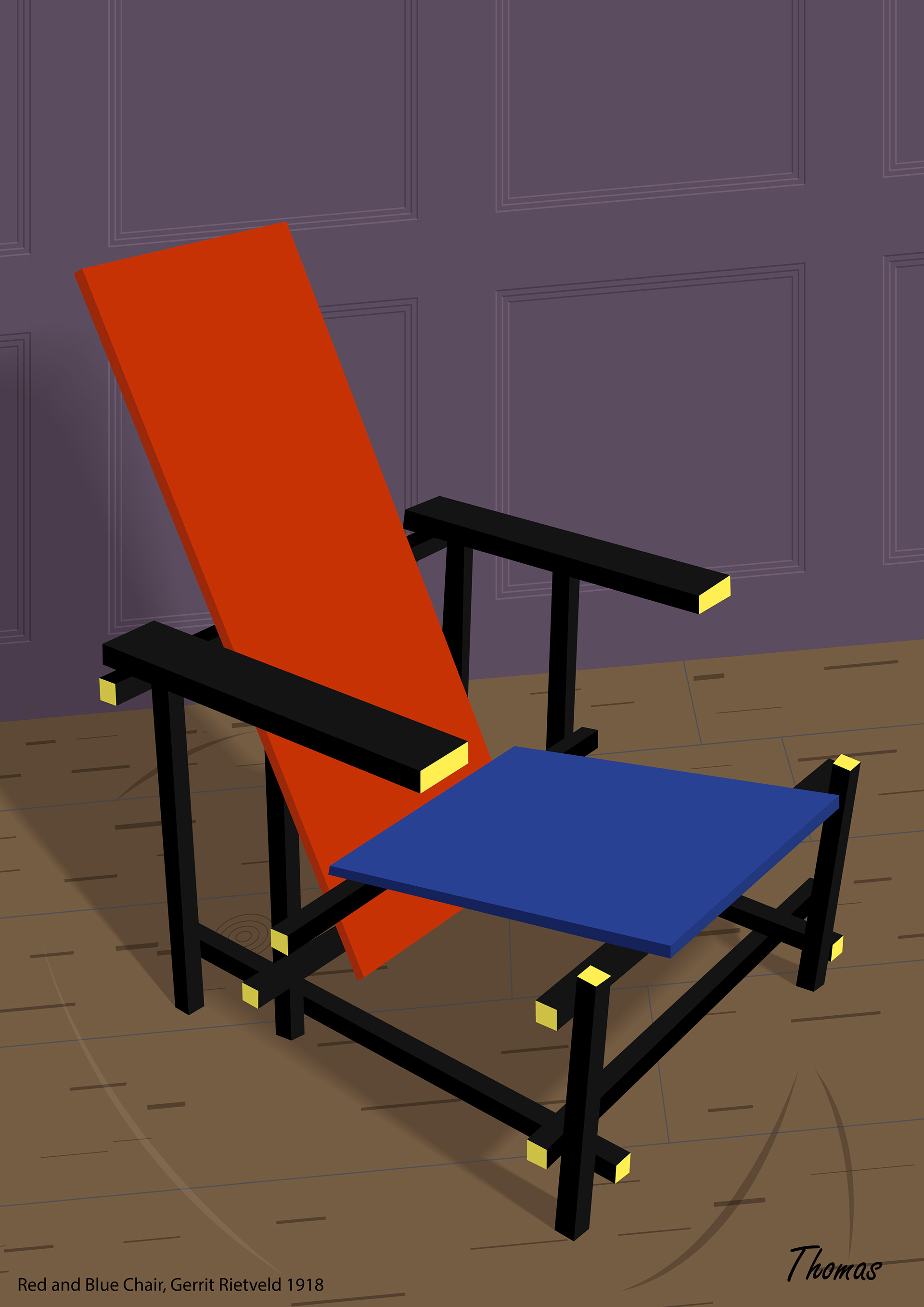 Projektarbeit Hyperrealistischer Stuhl