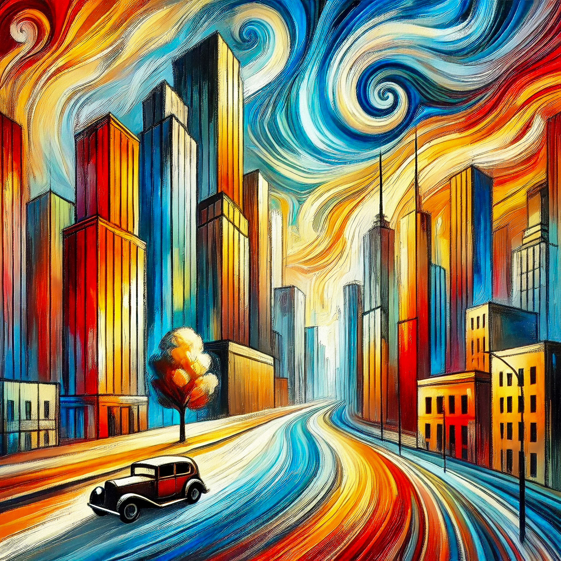 Swirling Skyline