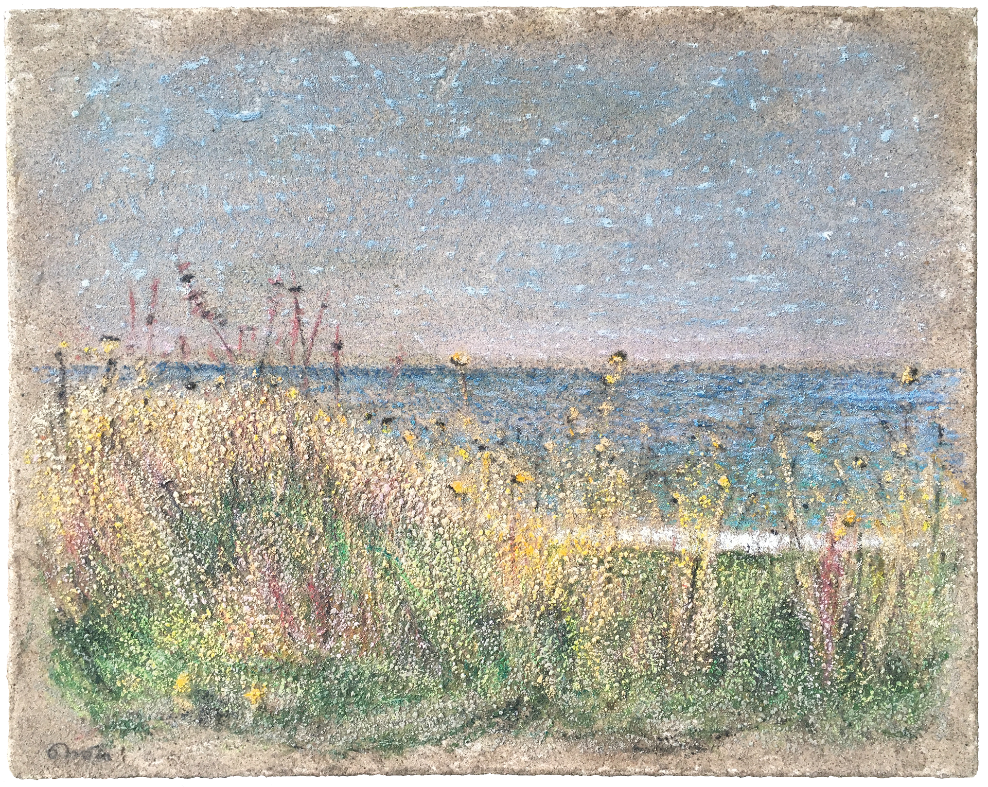 beach at Portland headlight