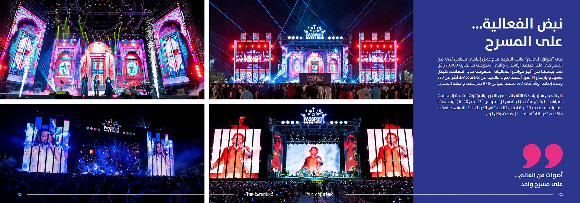 PAGES OF PASSPORT TO THE WORLD REPORT | ALKHOBAR