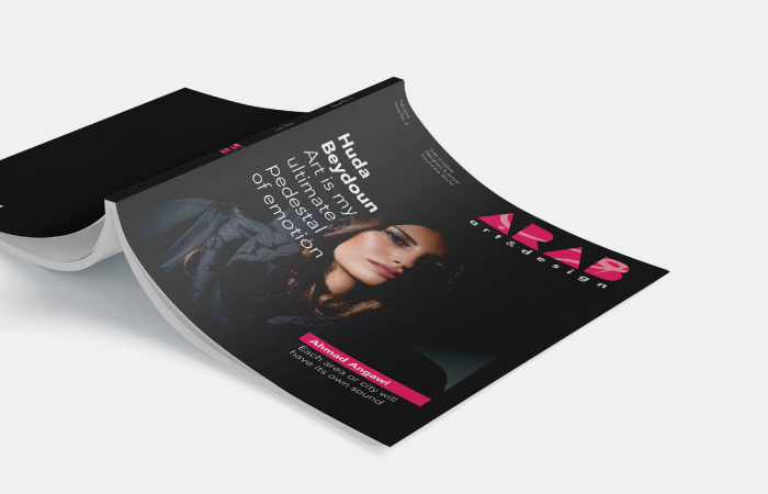 Arab Art & Design Magazine Cover