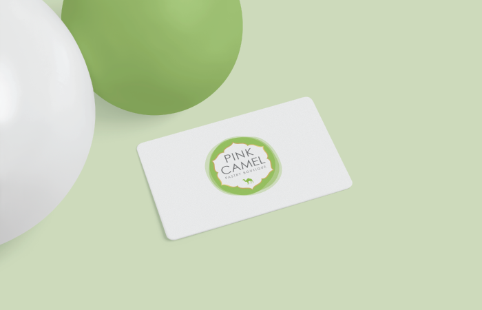 Pink Camel Pastry Boutique Identity Redesign