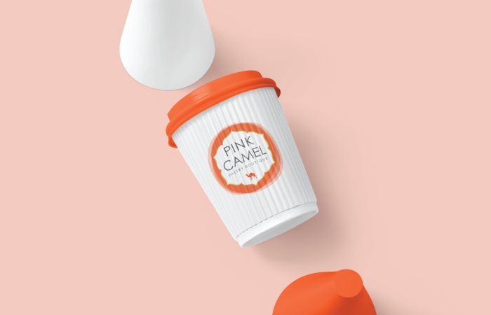 Pink Camel Pastry Boutique Identity Redesign
