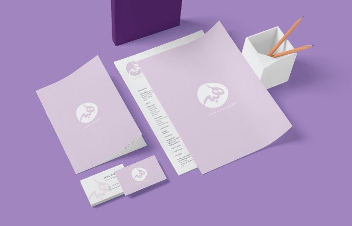 Heba Interior Design Brand Identity