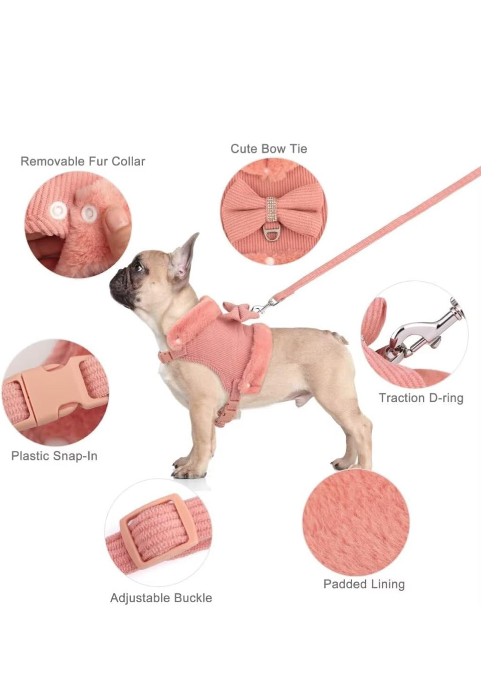 $10 Small pink harness