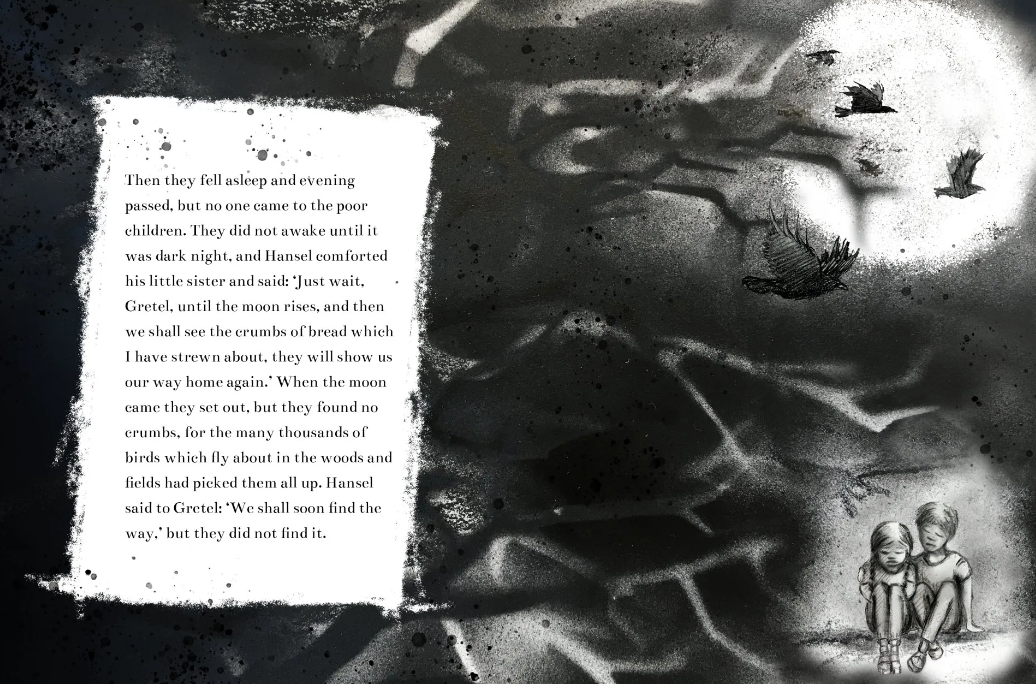 Elida Fidler Illustration Hansel and Gretel Book