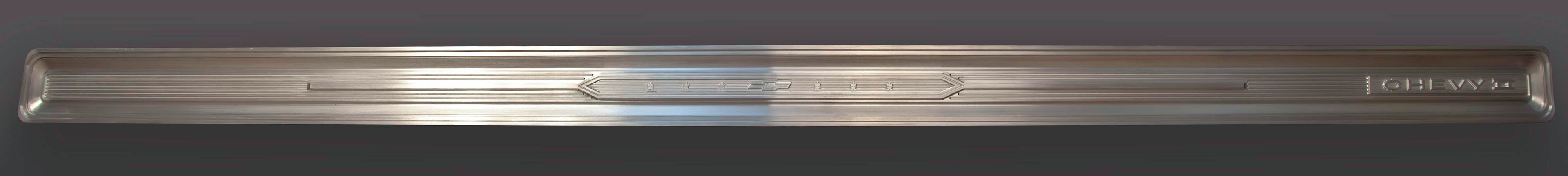 1966 nova trunk emblem molding