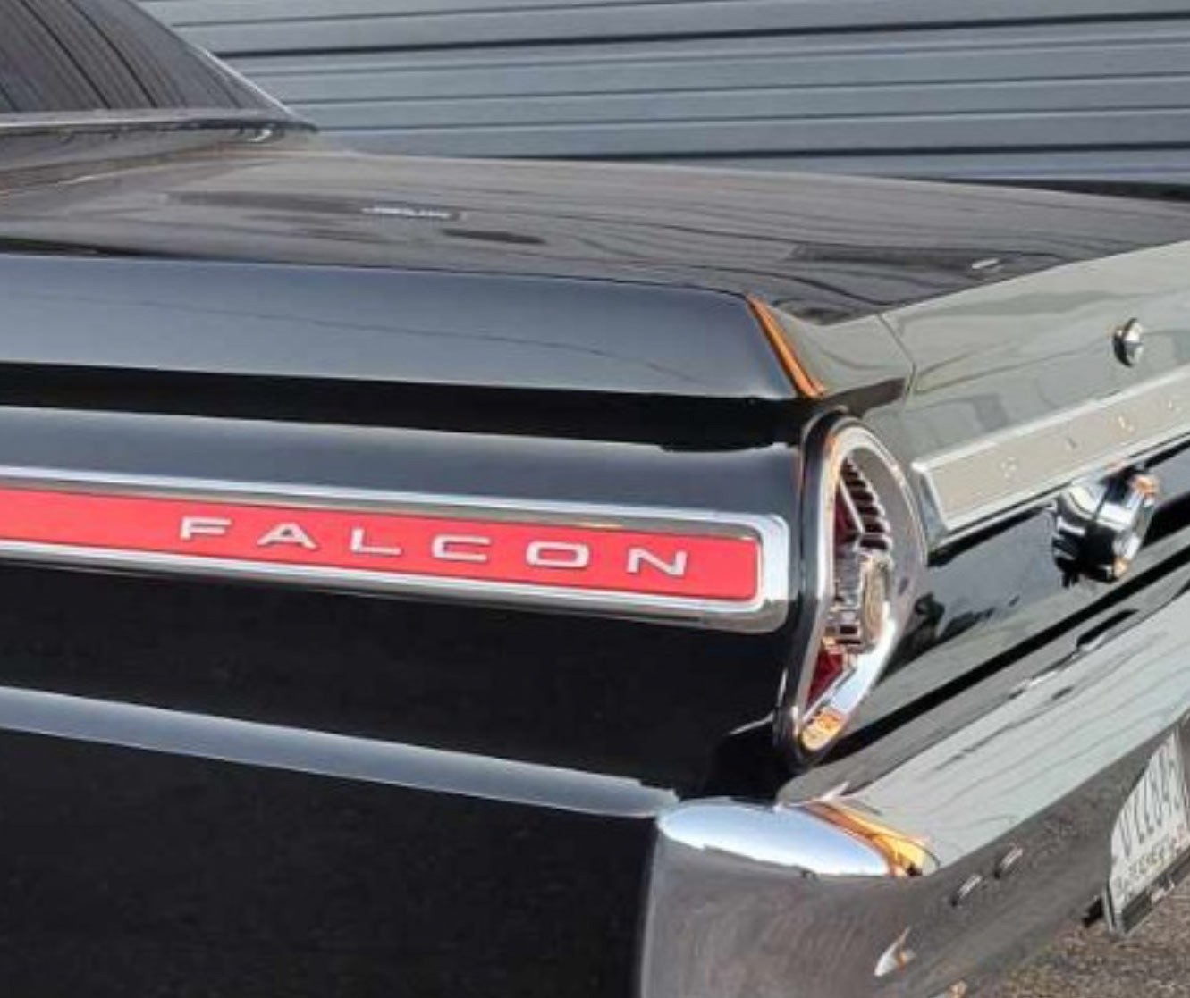 1965 ford falcon rear quarter letters