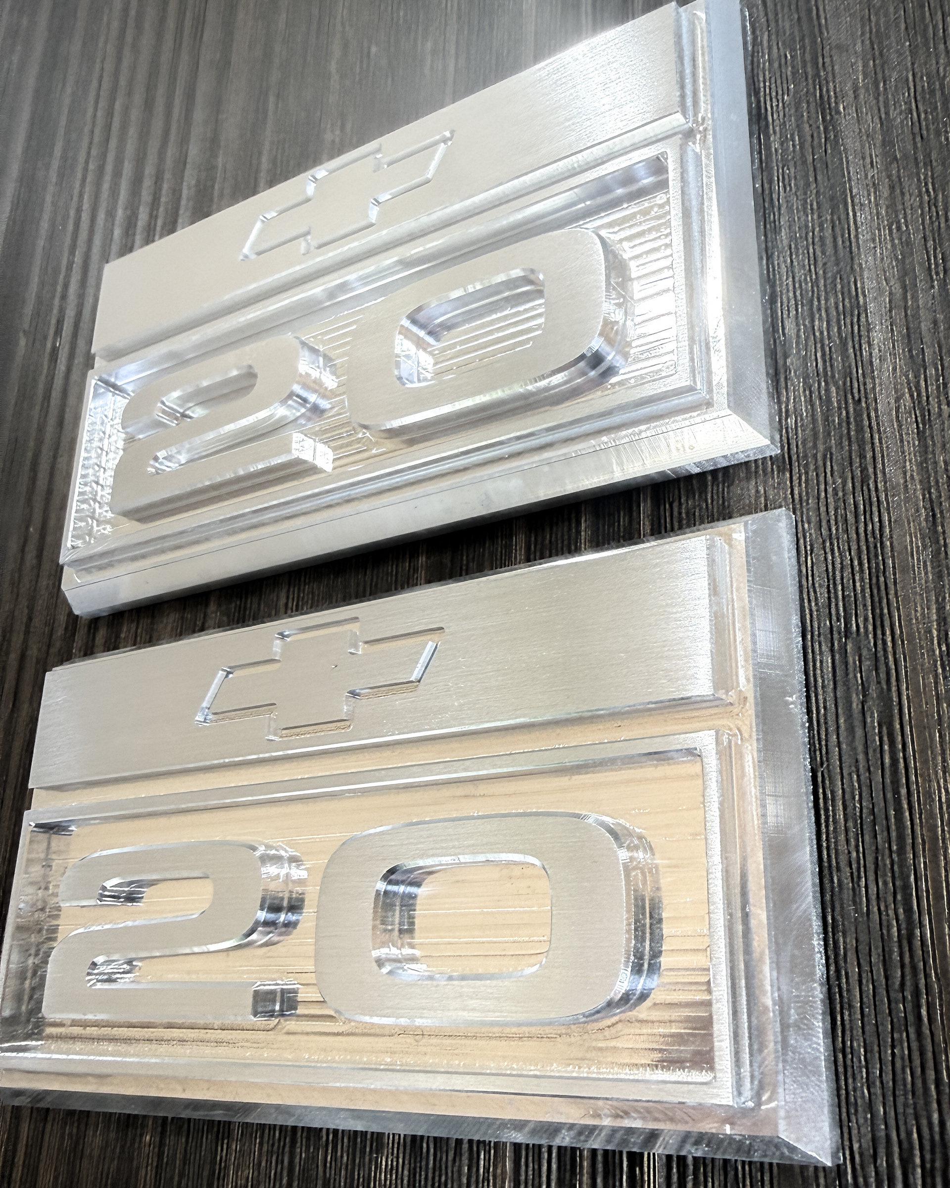 1966 Chevrolet C20 fender emblem