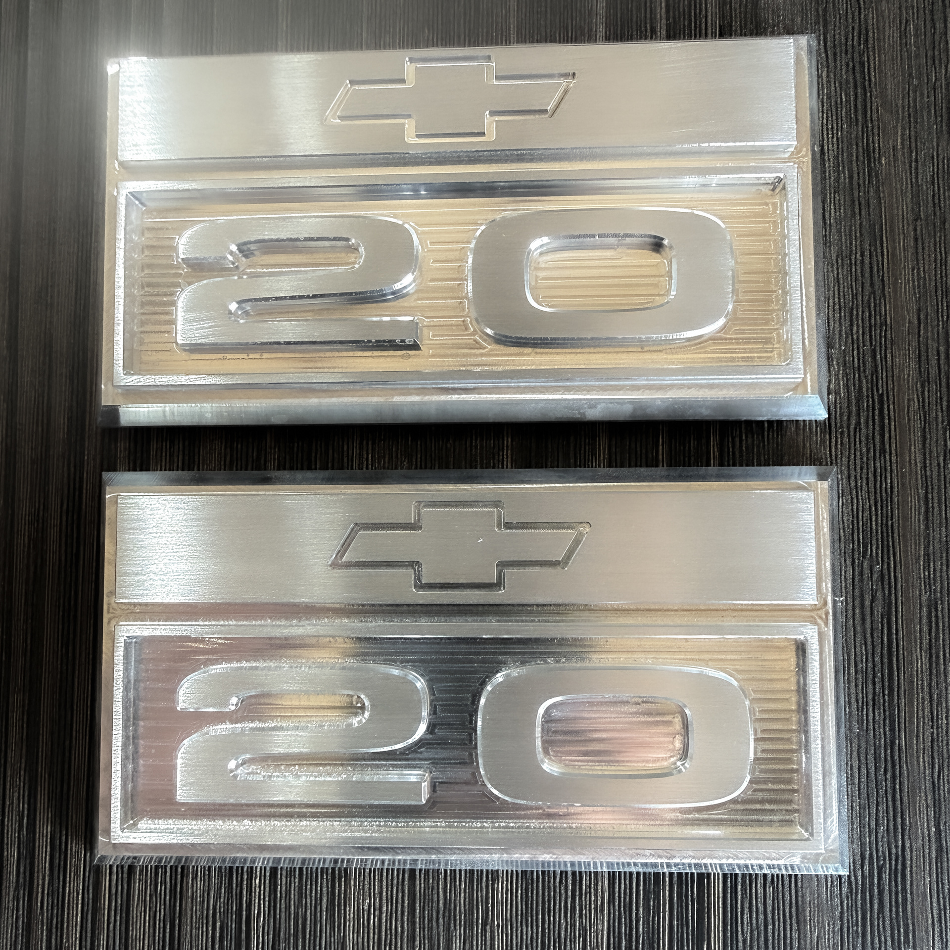 1966 Chevrolet C20 fender emblem