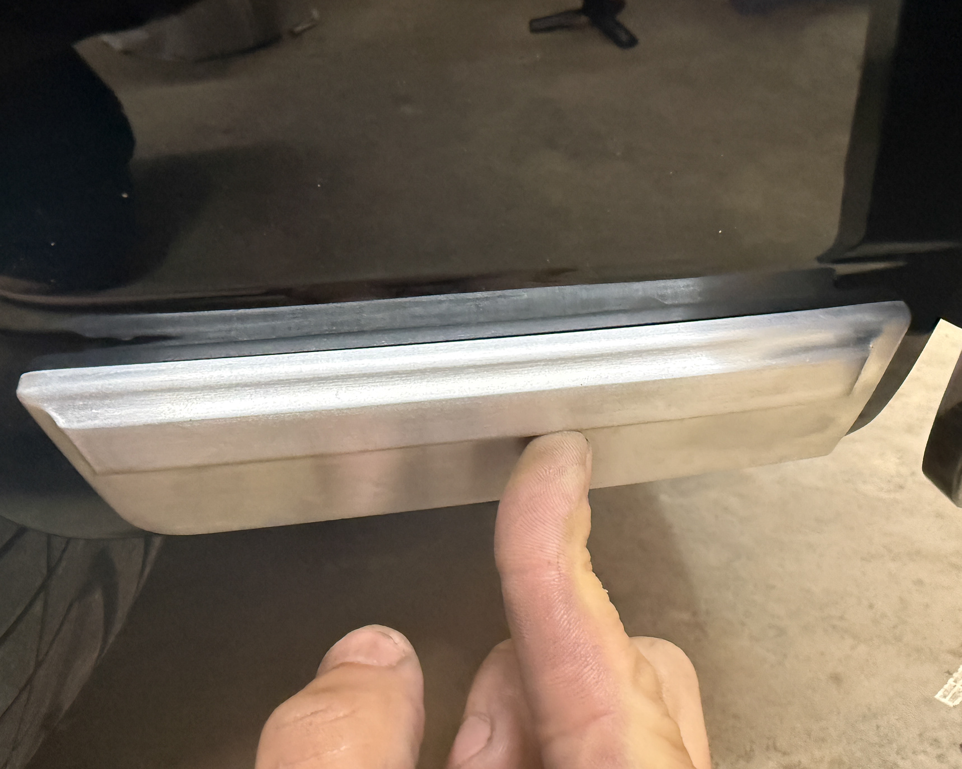 1966 nova ss fender emblem trim molding