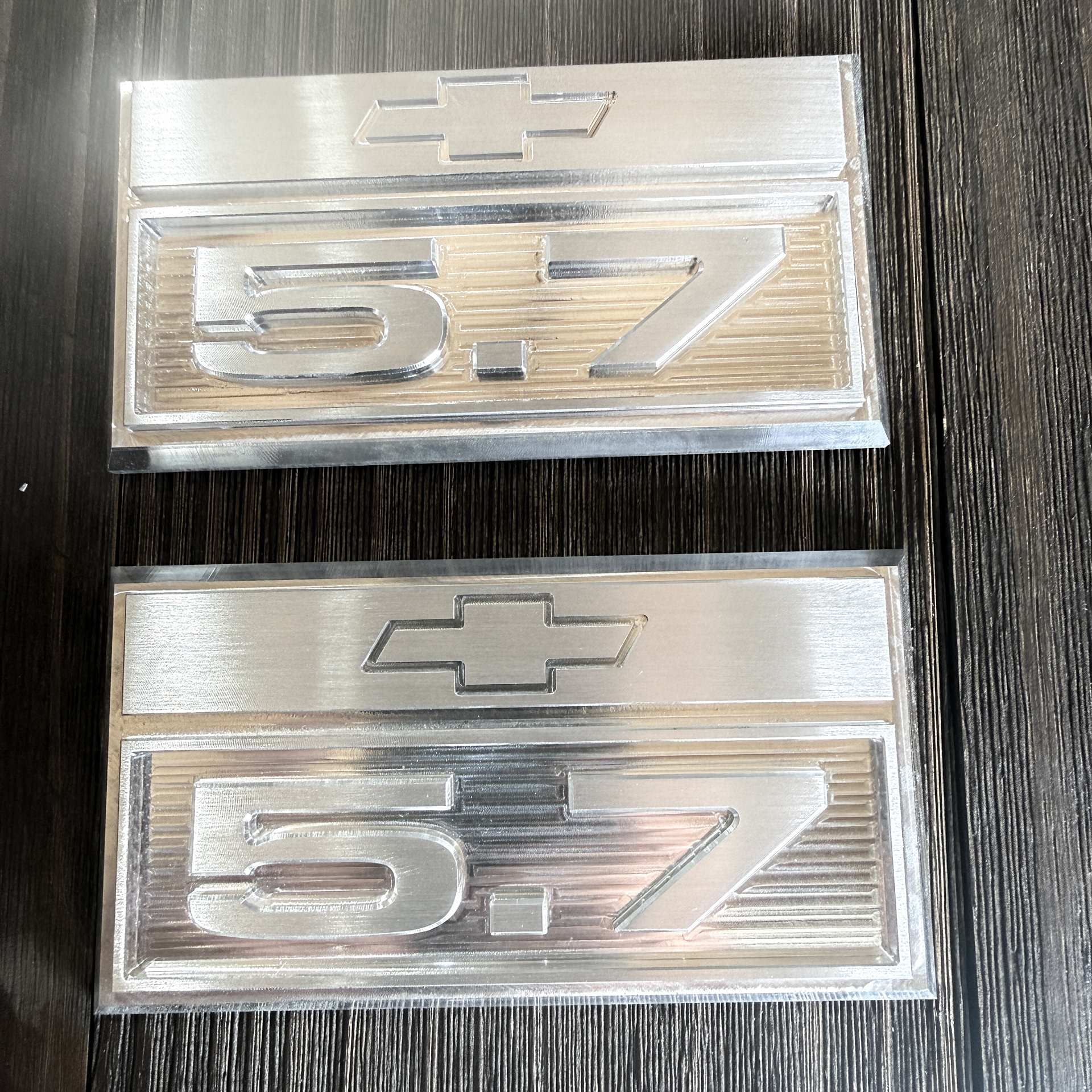 1966 Chevrolet 5.7 fender emblem