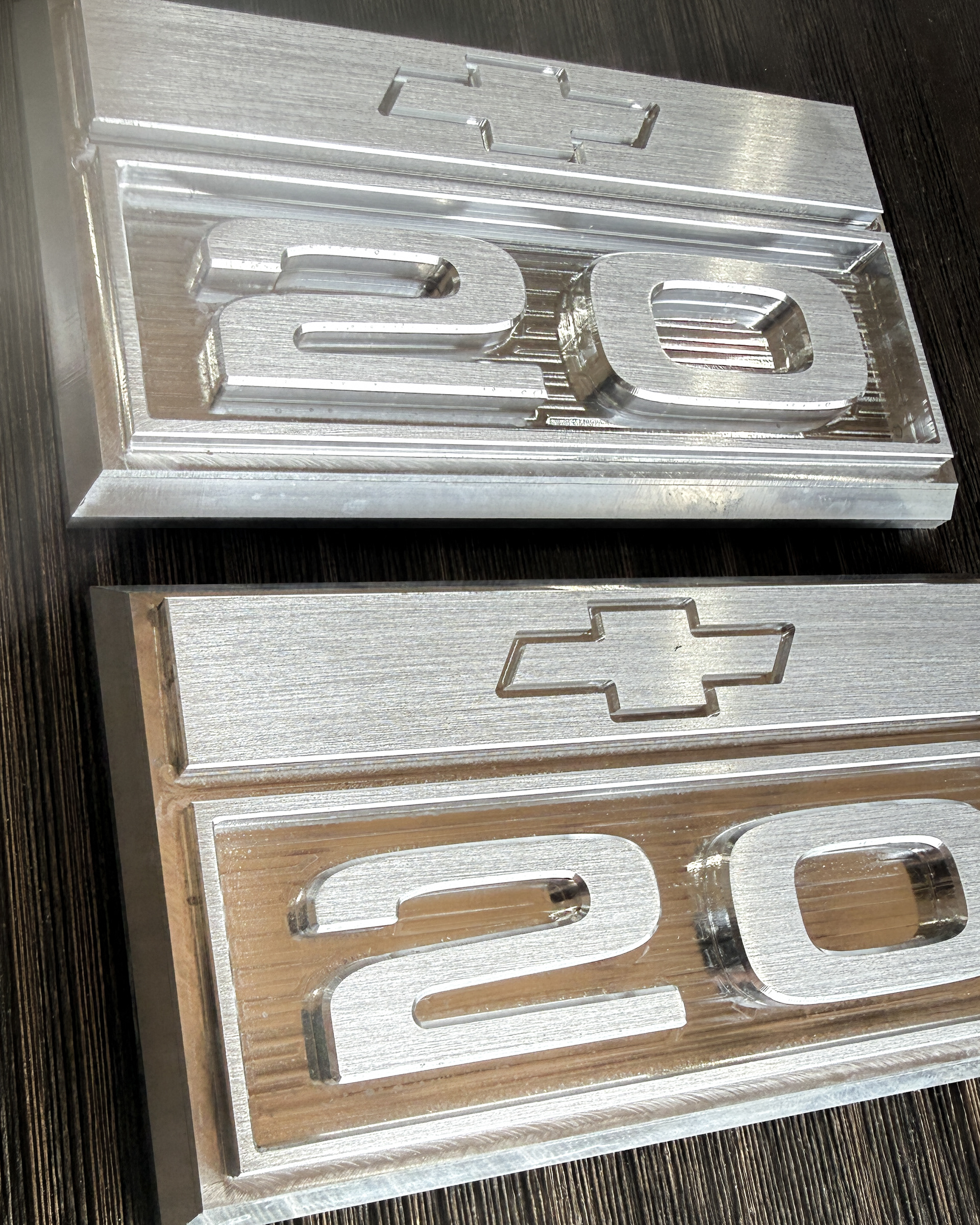 1966 Chevrolet C20 fender emblem