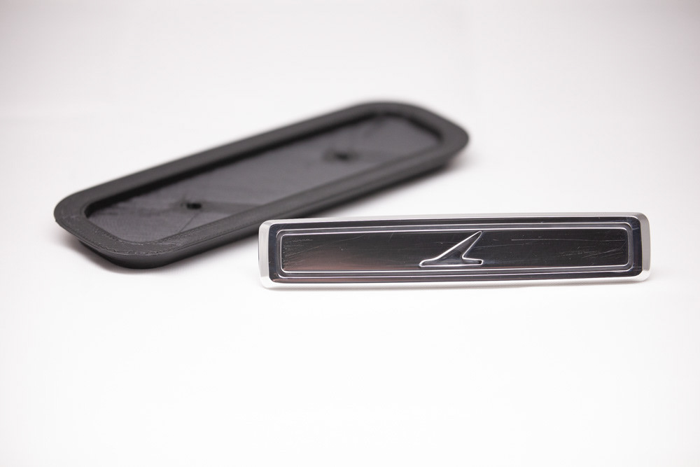 1965 falcon sprint seat badge emblem