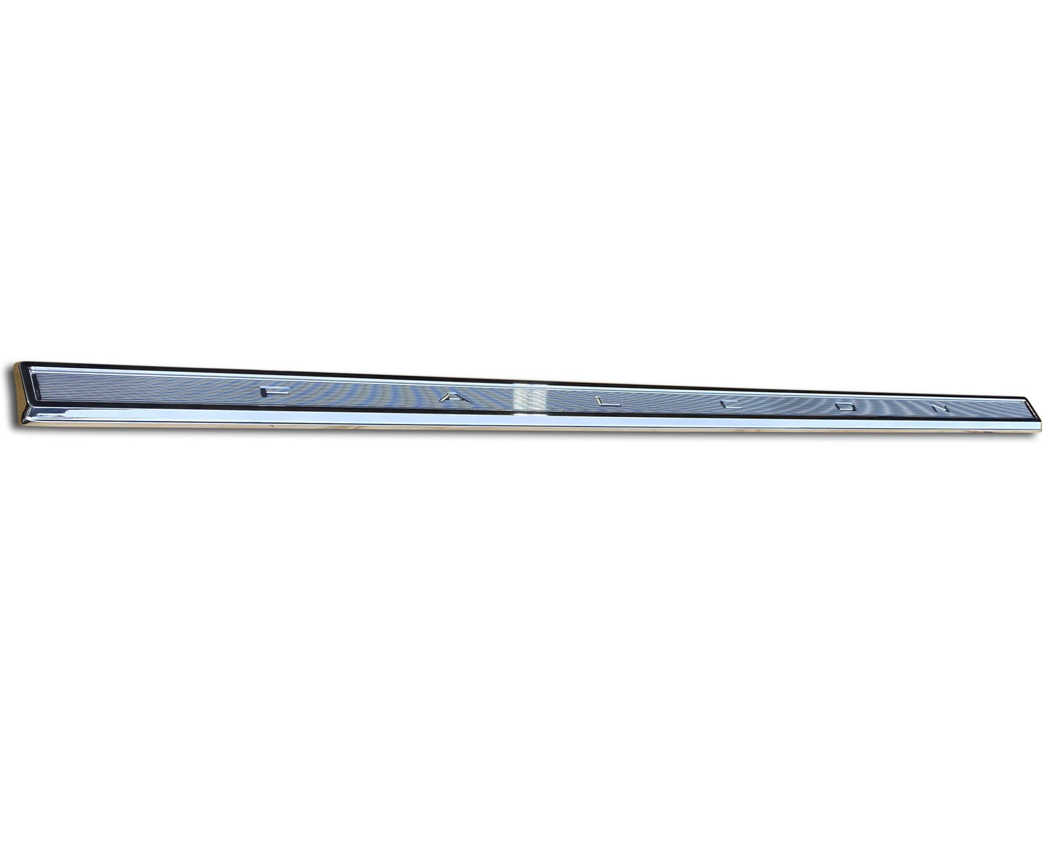1965 ford falcon rear emblem panel trim