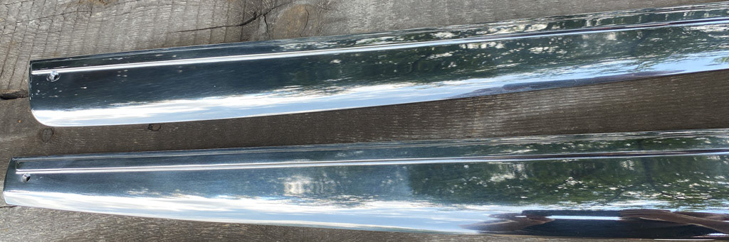 Note: I cut the tab off the bottom of this molding