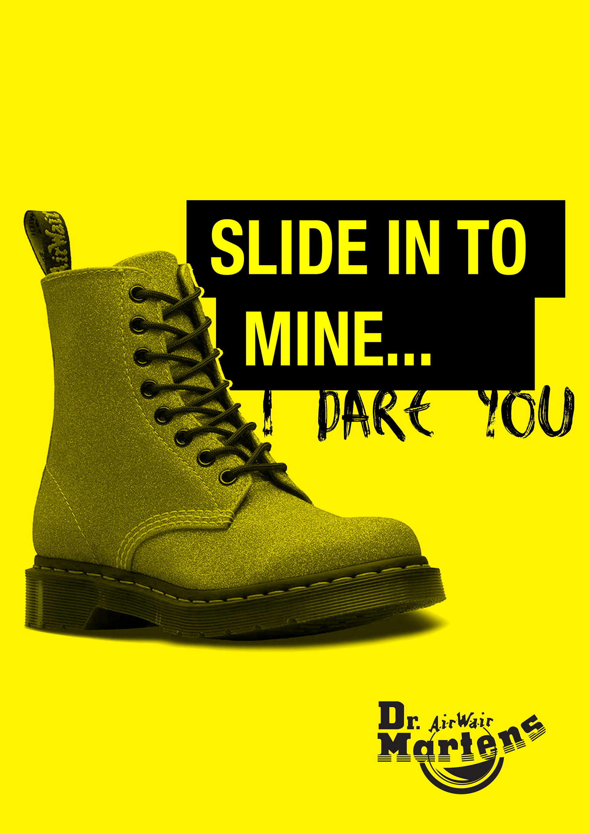 Dr Martins advert concept