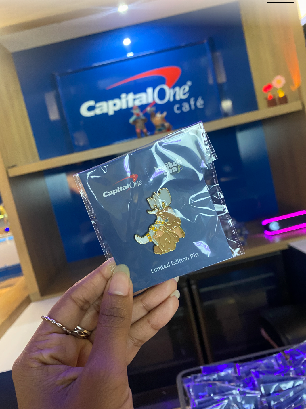 Custom Design Enamel Pin Takeaway- Final Product