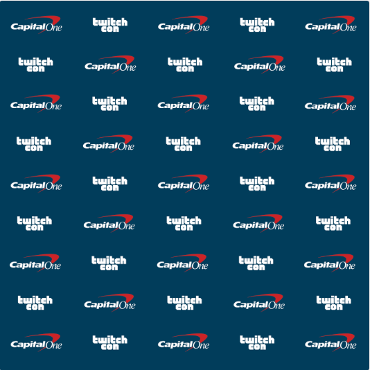 TwitchCon Capital One Meet & Greet- Step and Repeat