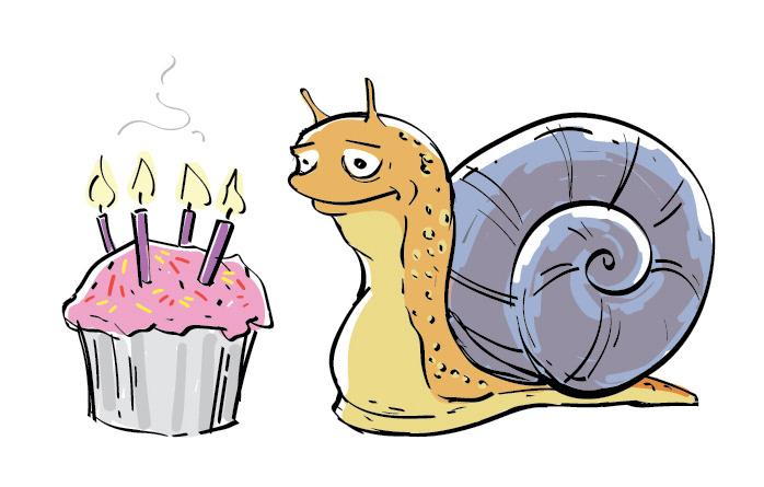 Birthday Snail