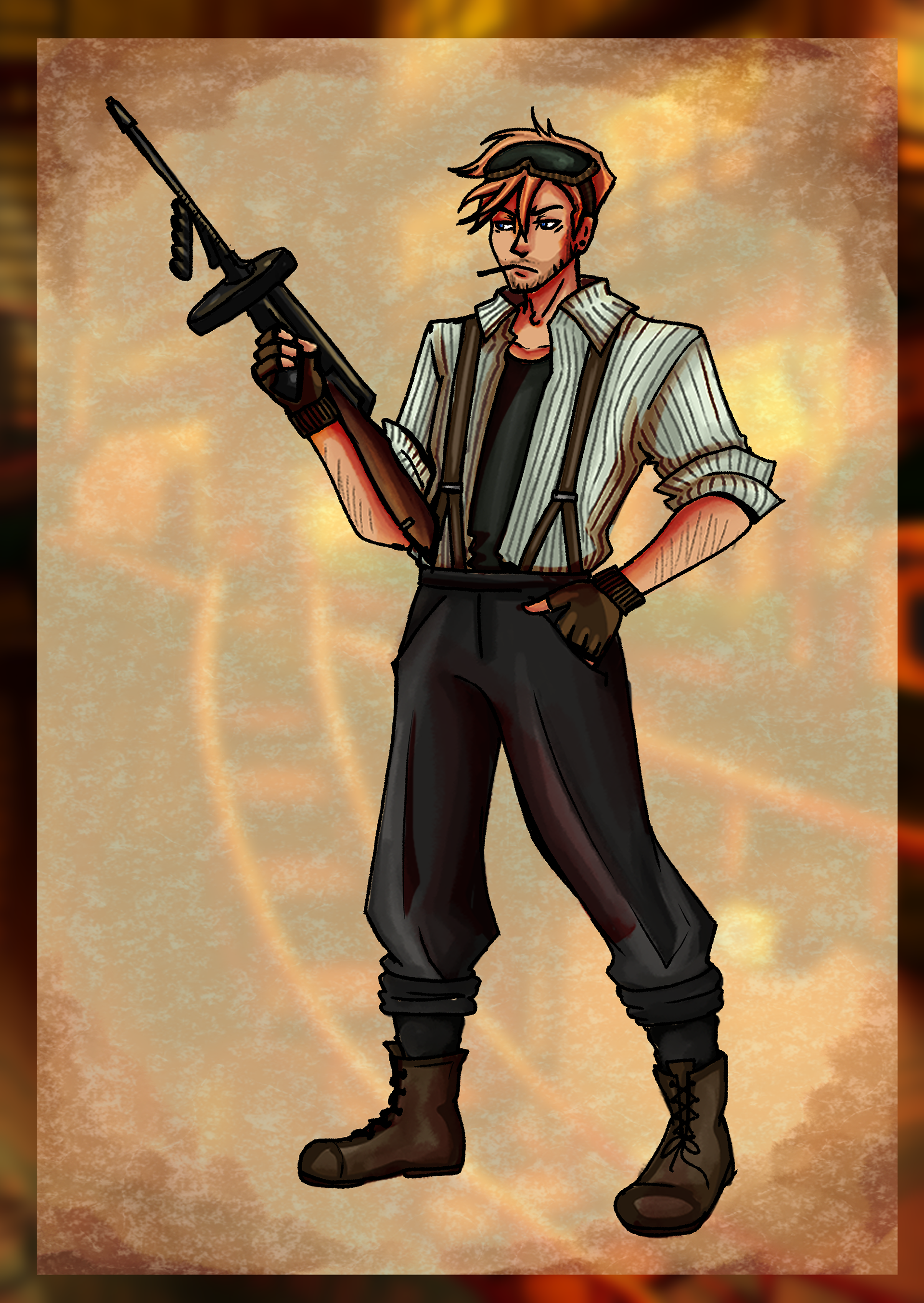 'Henri', The Gunslinger, Design