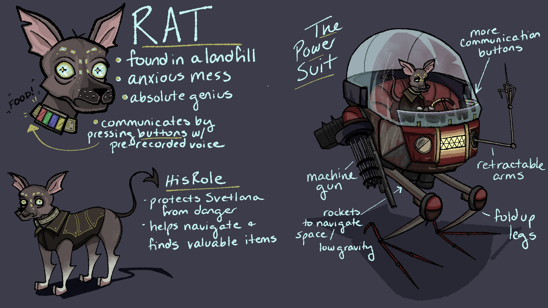 Rat, Design Based on Class Prompt