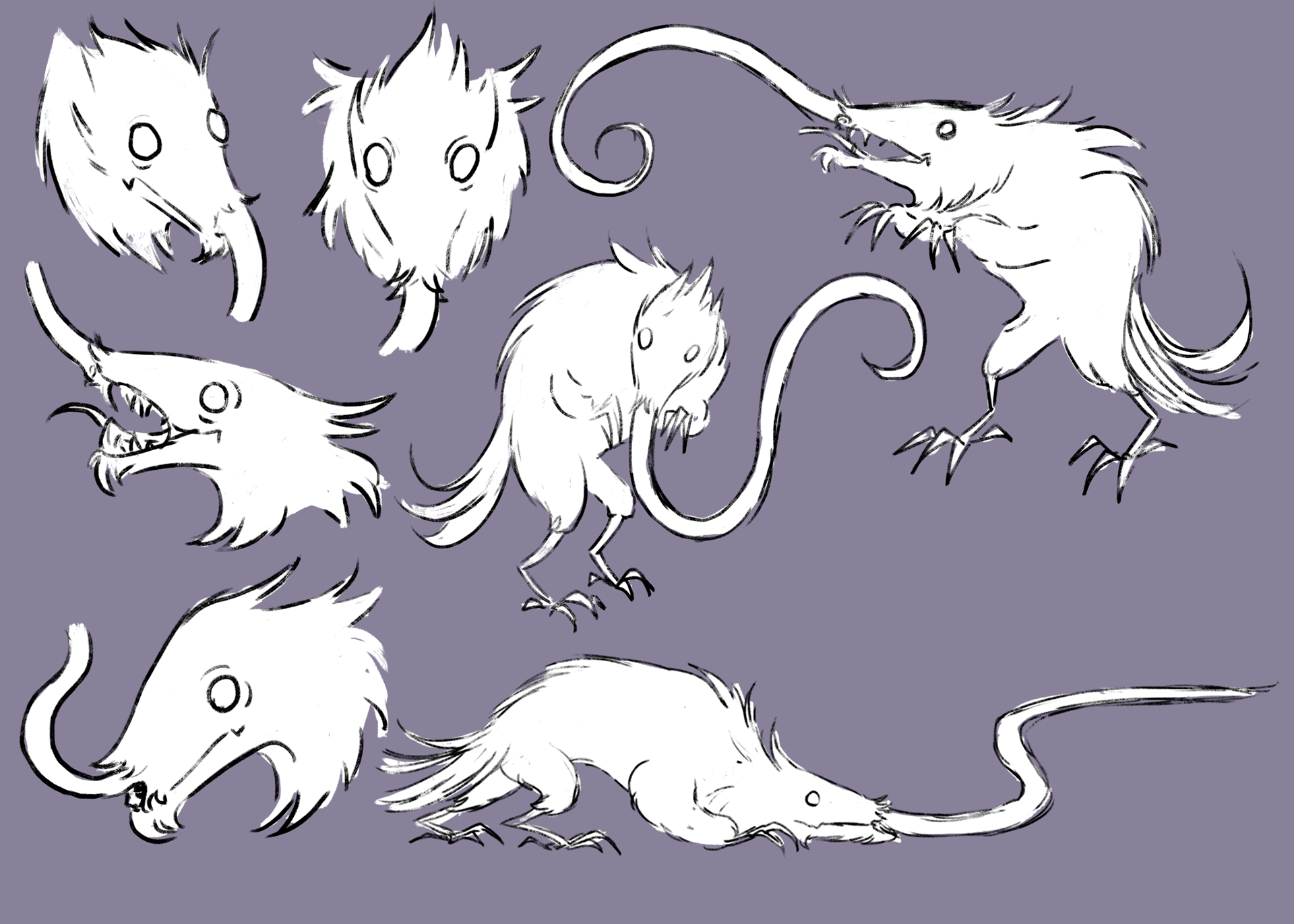 Sewer Hopper - Poses