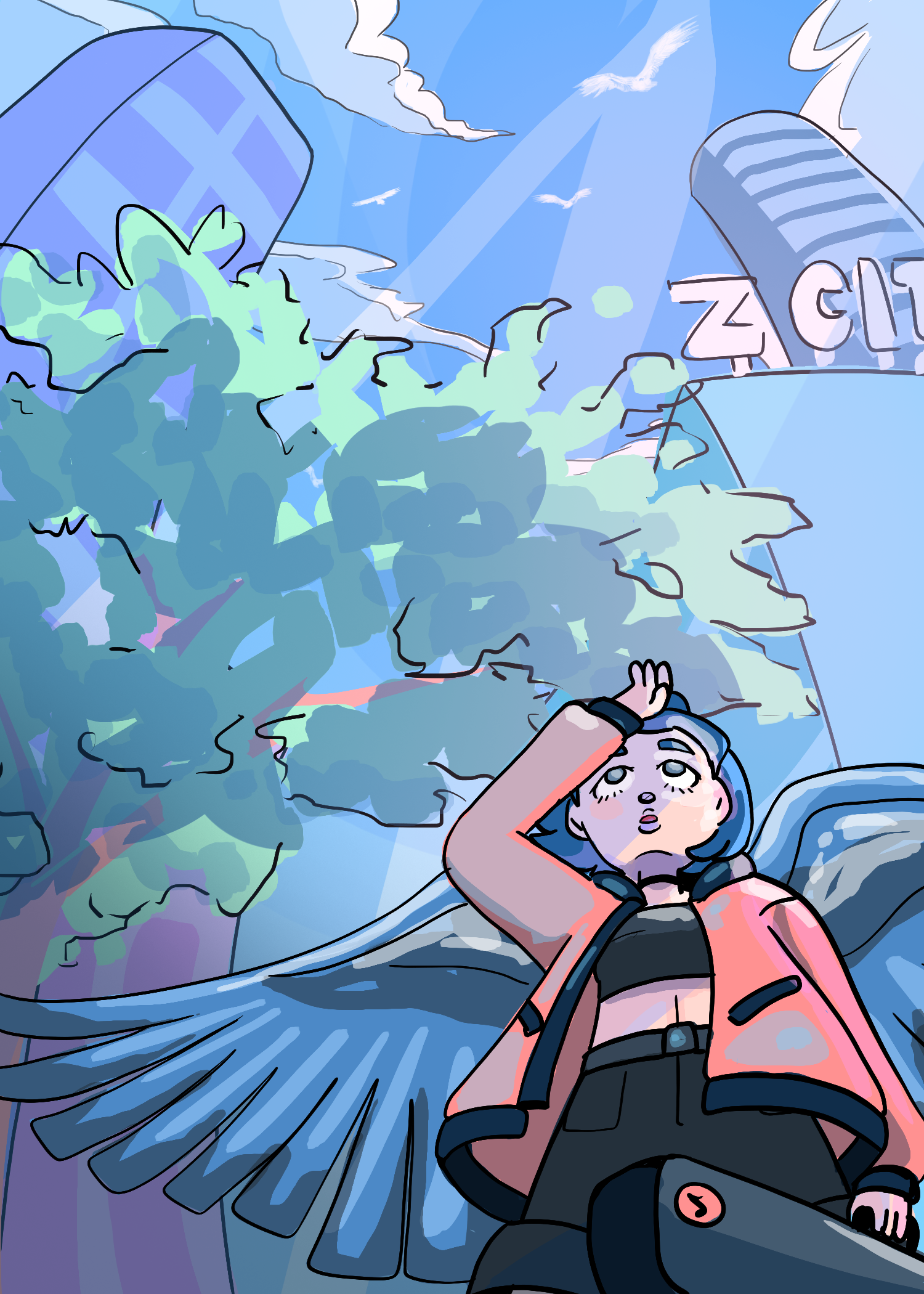Songbirds Exploration Concept Art #1