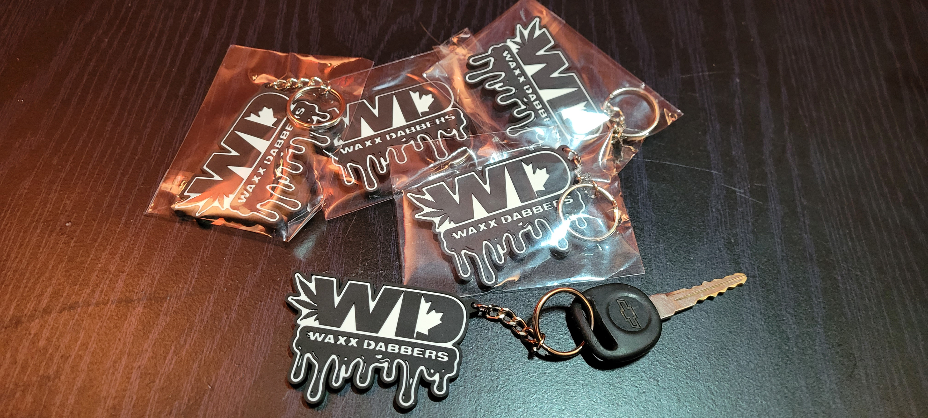 PVC Keychains.