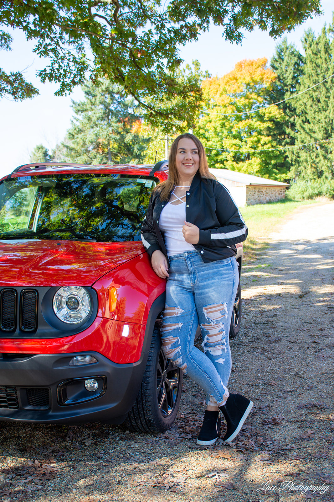 Jeep Senior Portrait