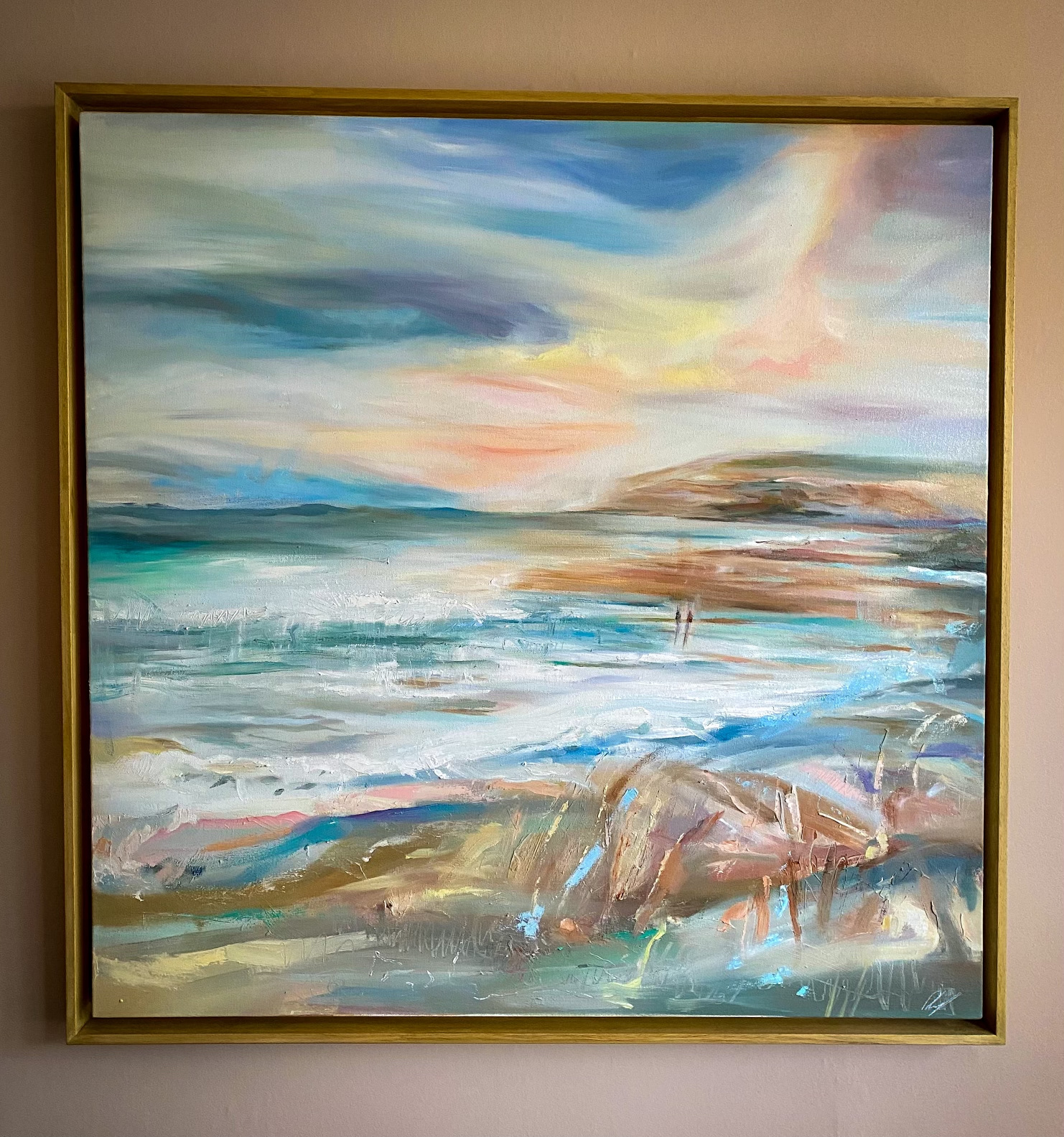 'Solace' 100cm x 100cm