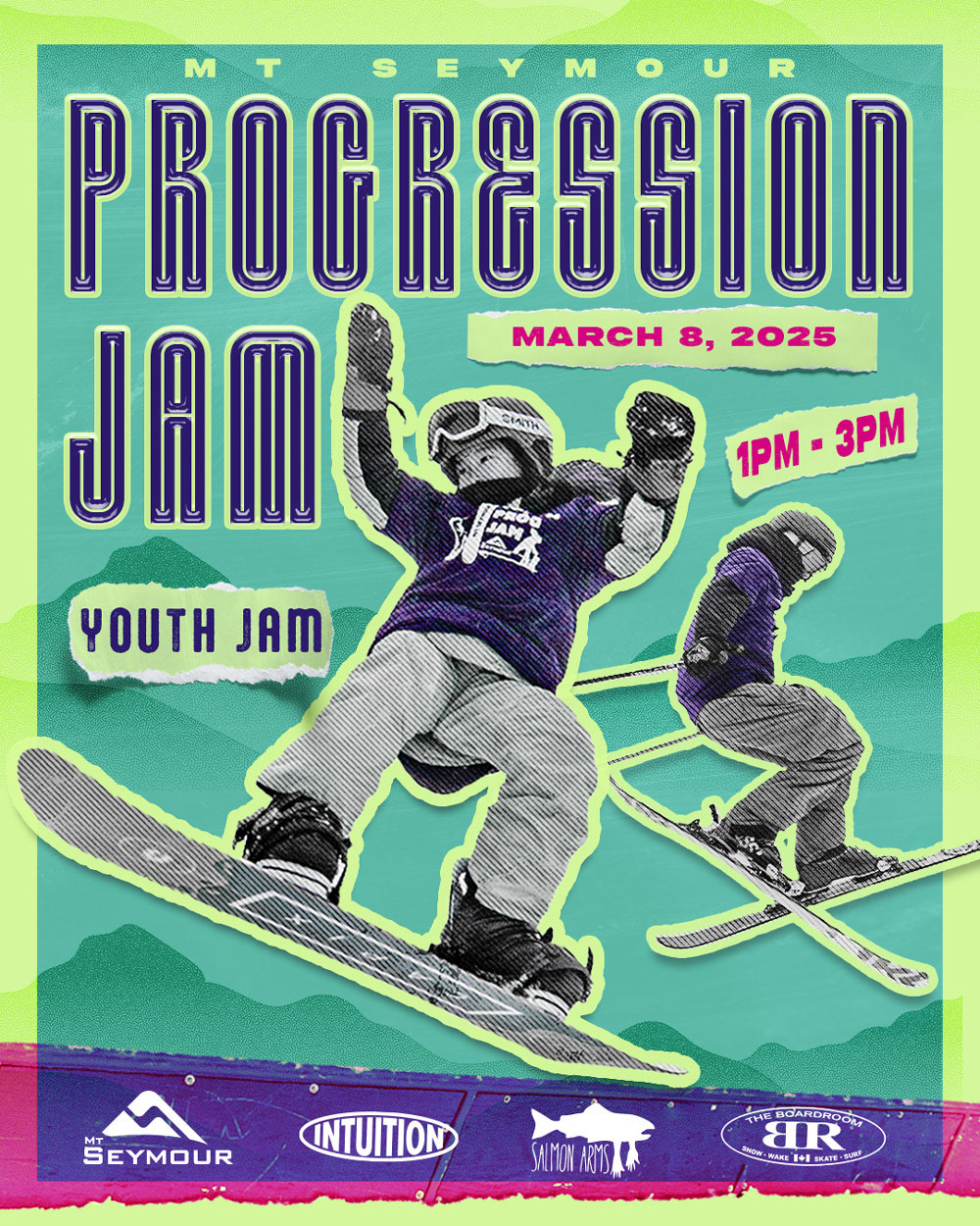 Progression Jam Day Edition Social Poster