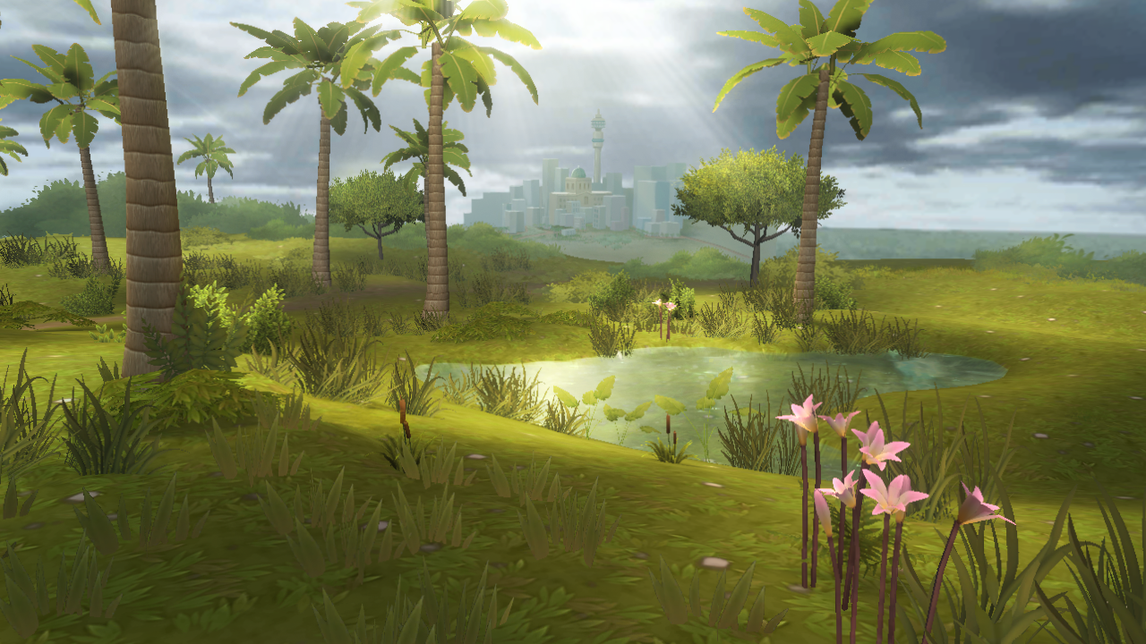 地圖：南非, 負責：場景3D, Unity lighting & bake