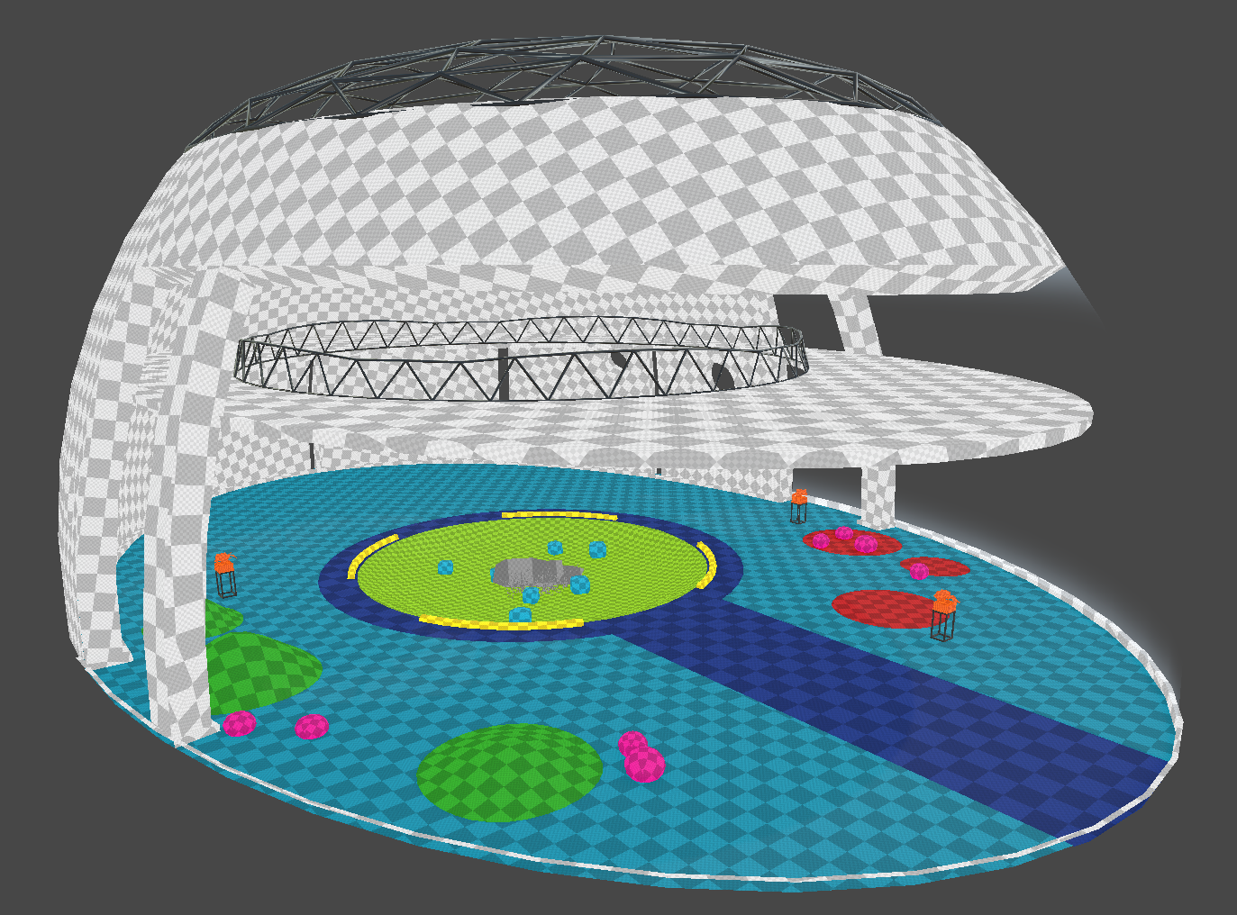UV0 (用於模型的貼圖)