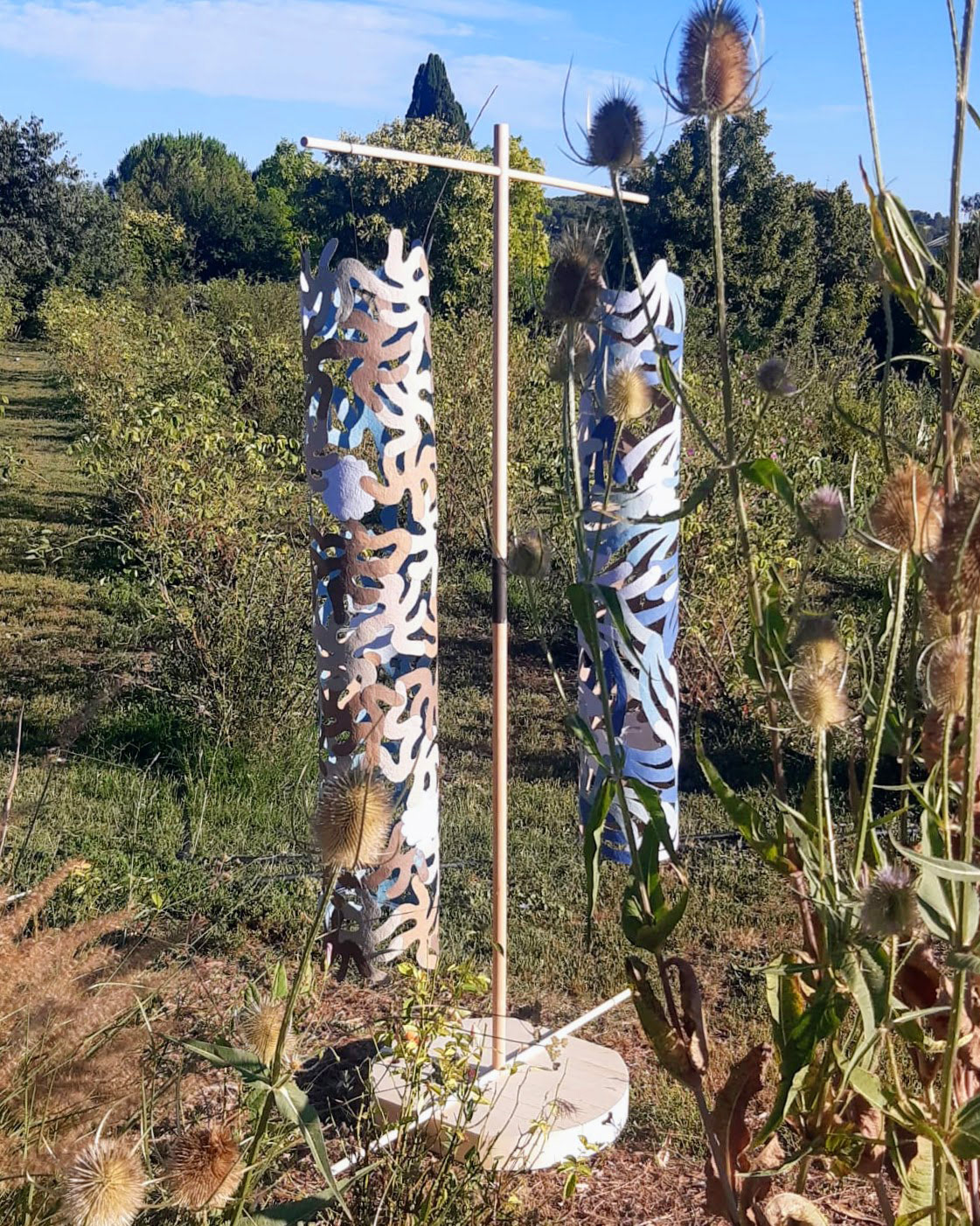 International Perfum Museum's garden installation