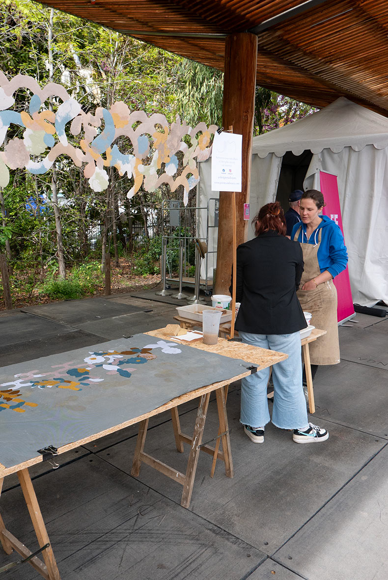 Pop up workshop during ID Weekend fair in Nice