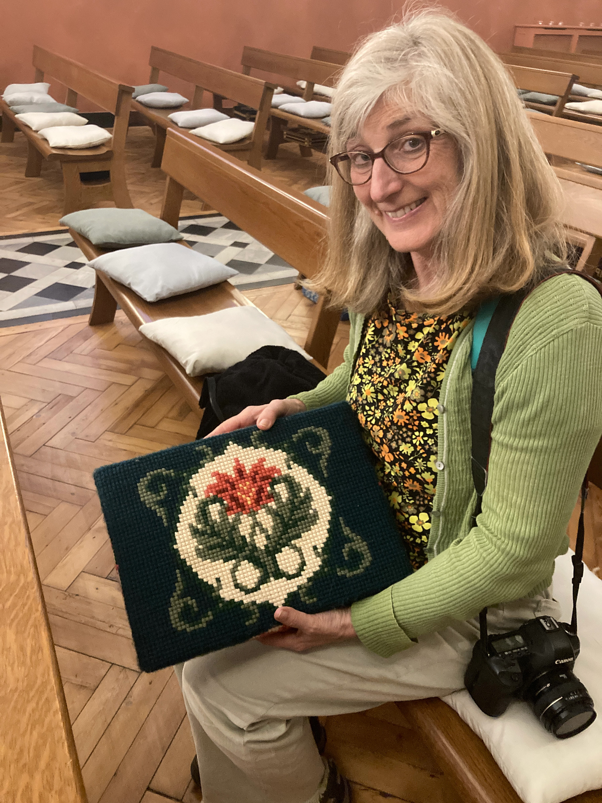 Valerie's kneeler for Mum, 2023