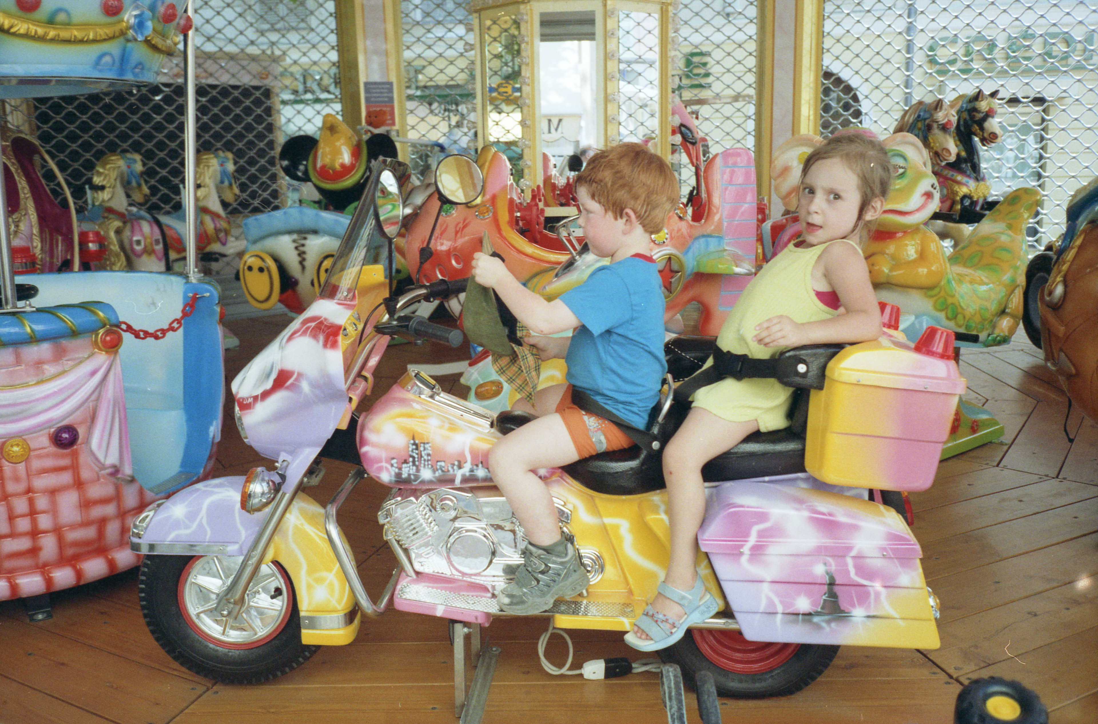 Dex and friend, 2002