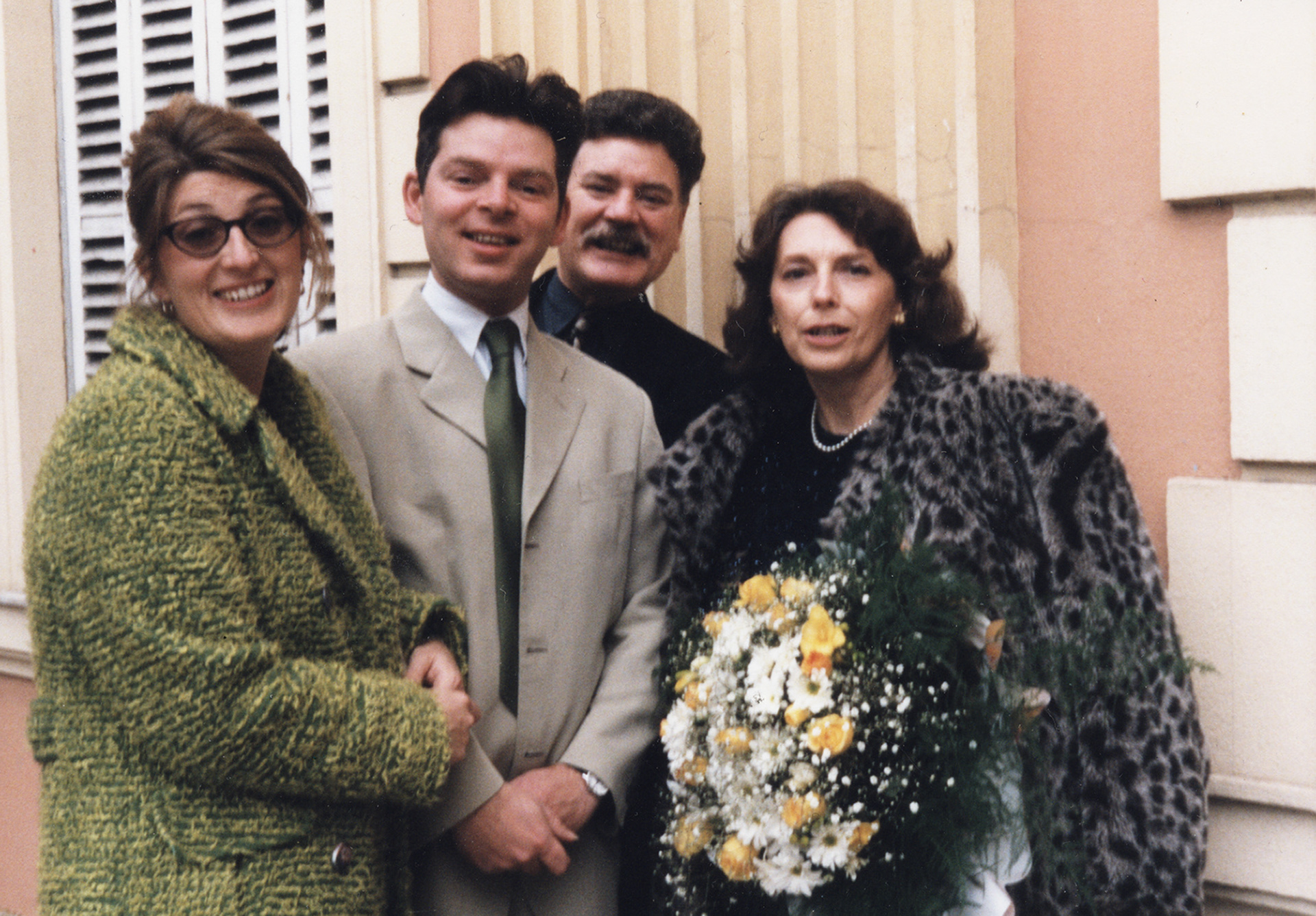 Me, David, Dad and Mum, 1998