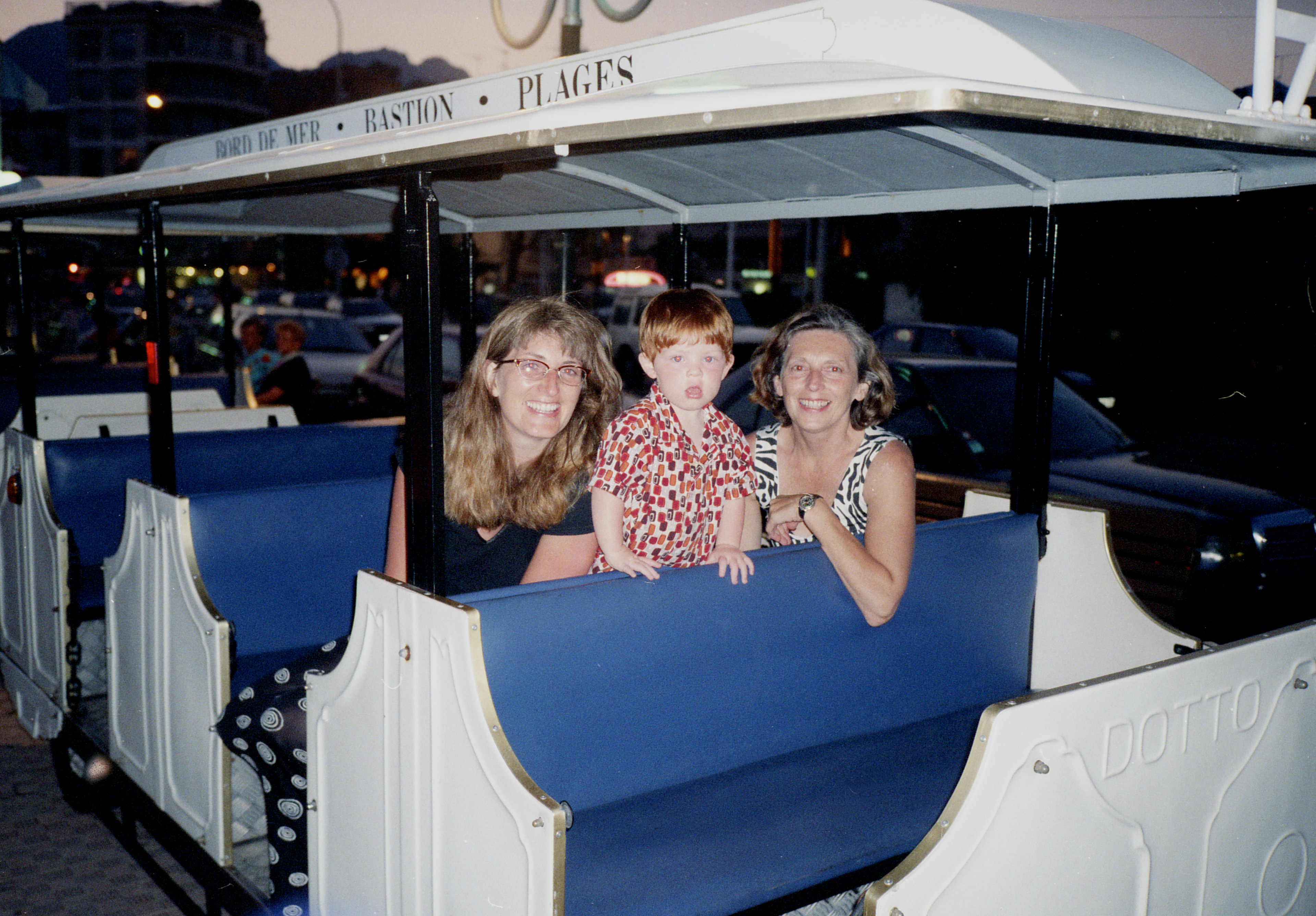 Me, Mum and Dex, Menton, 2002