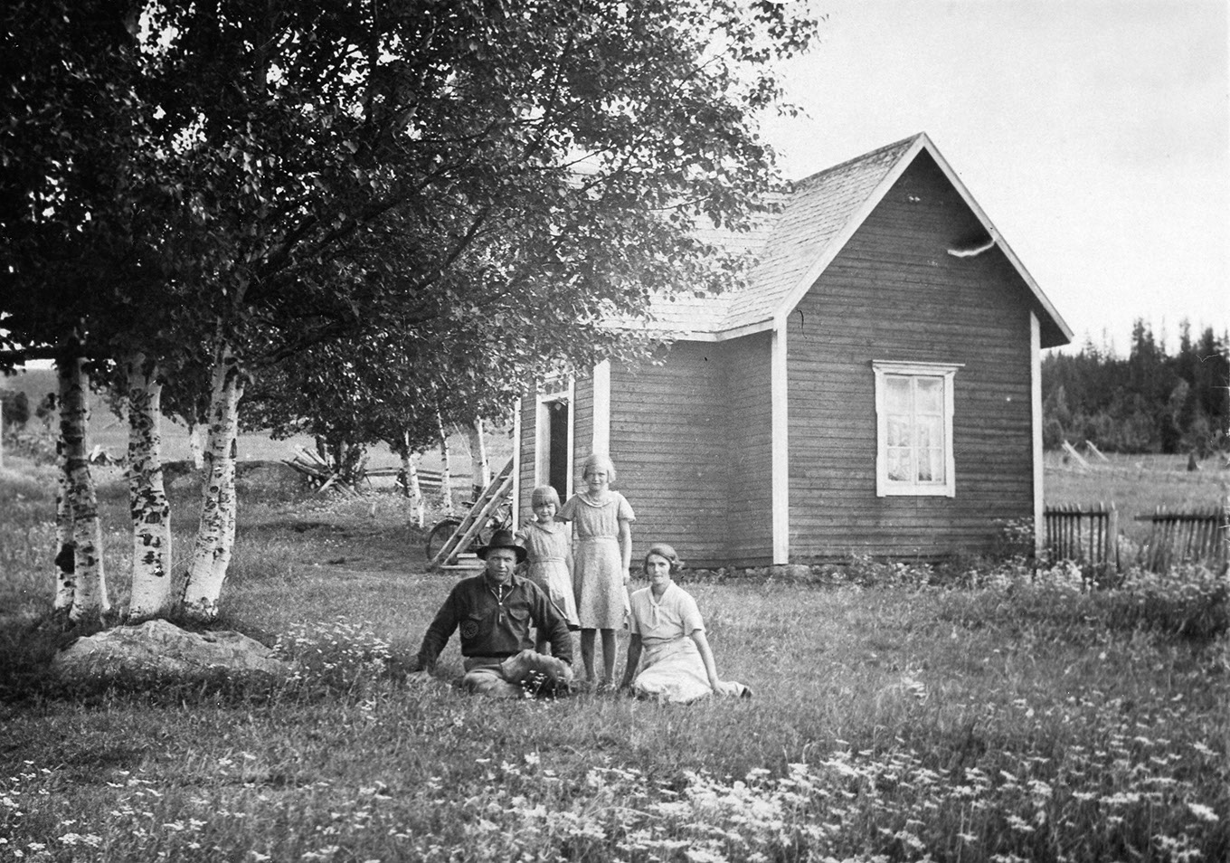 Elias, Ingegerd, Elsa, Linea