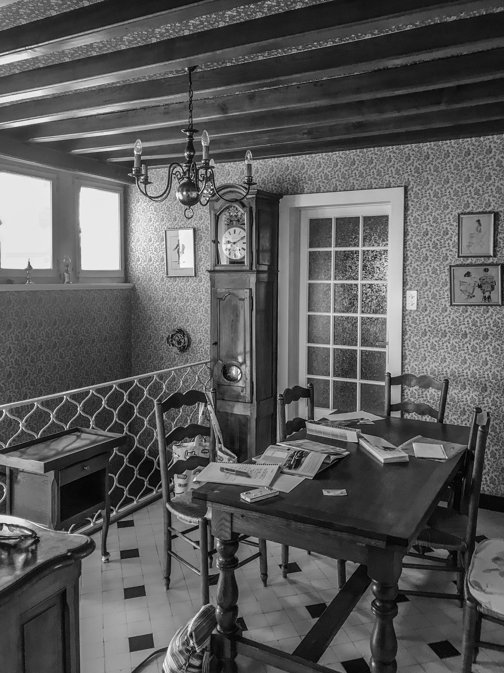 Salle à manger dans l'entrée