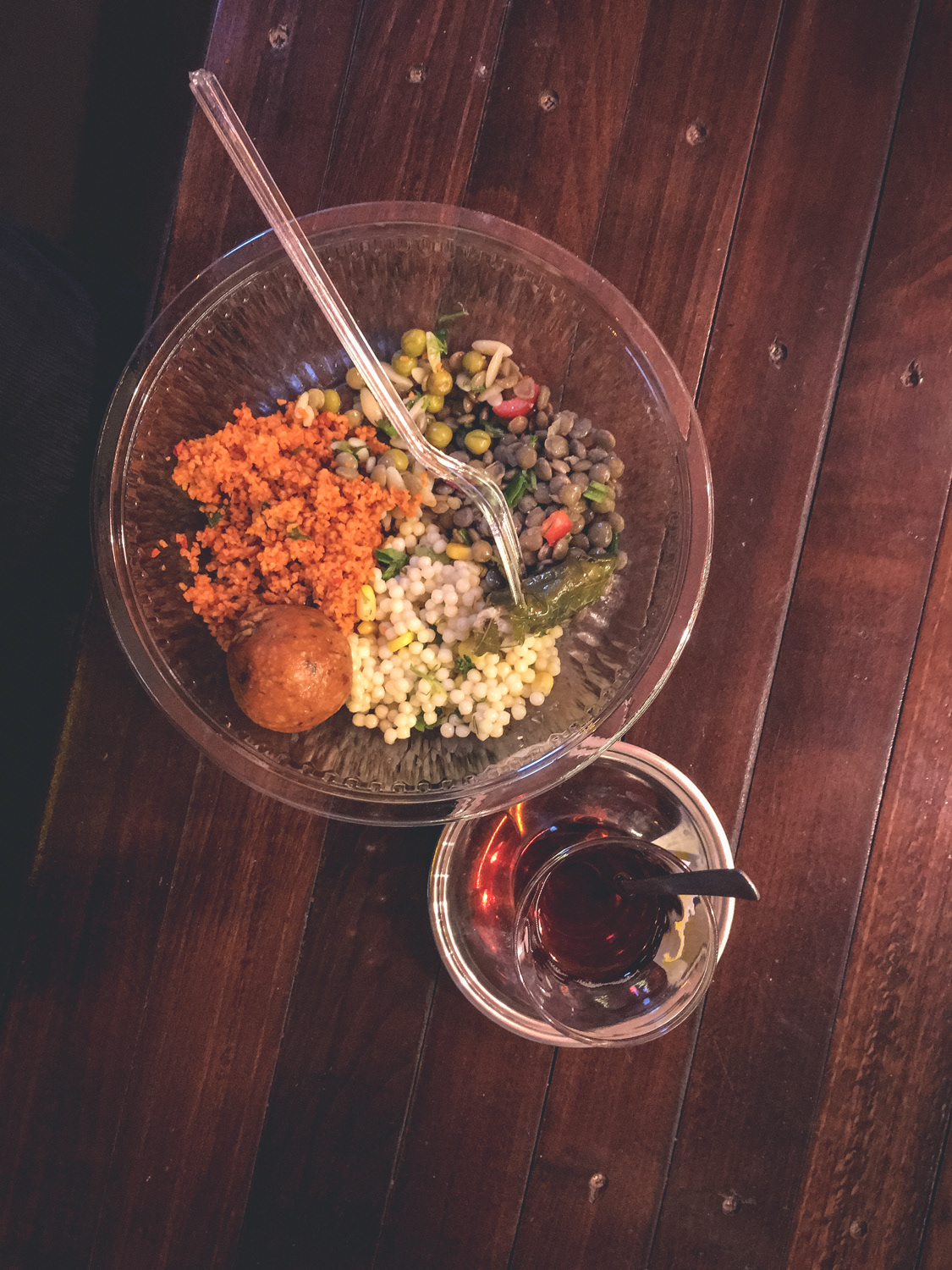 Şinas Galata - supr veganský minibistro