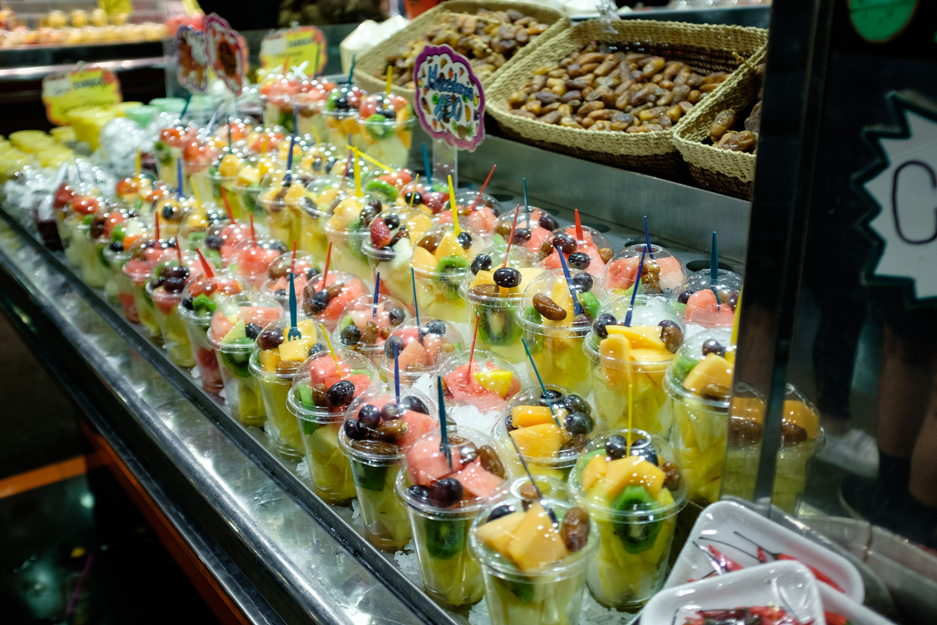 Mercado de La Boqueria - největší trh ve městě