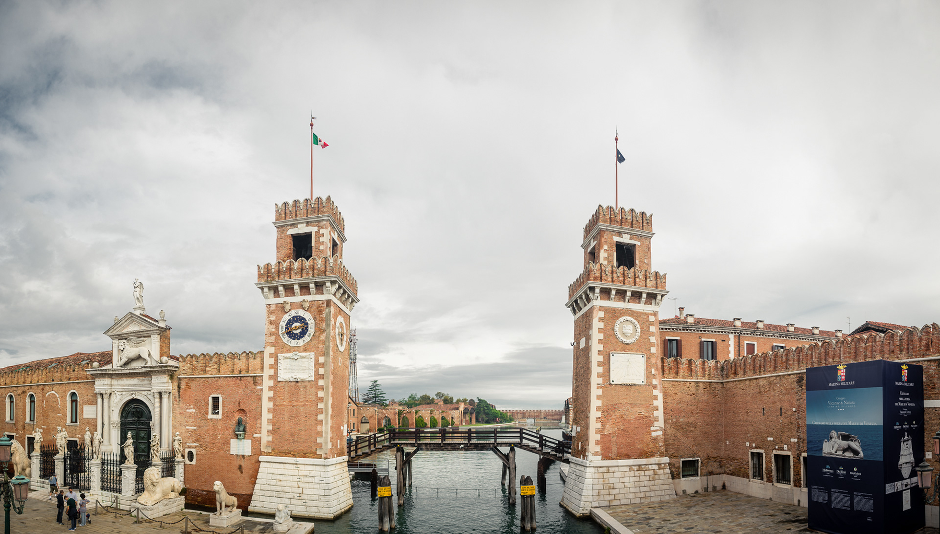 Arsenale di Venezia - pevnost se zbrojnicí
